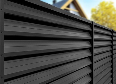 Louvered Fence