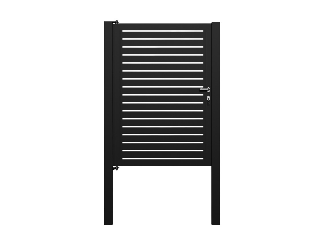 Horizontal Slat Pedestrian Gates