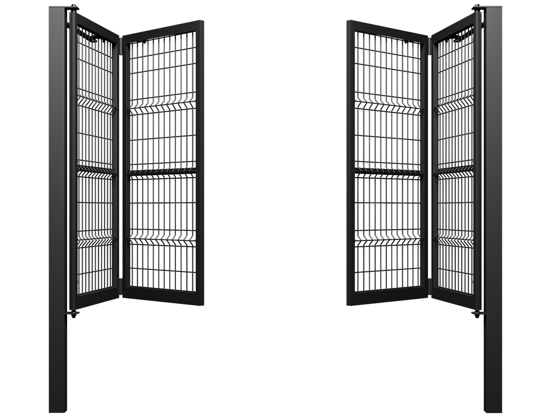 CUSTOM Welded Wire Bi-Folding Gates