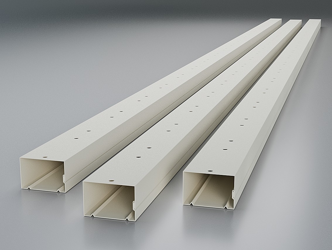 Picket Fence Rails White