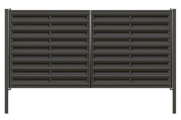 Horizontal Picket Siwng Gates