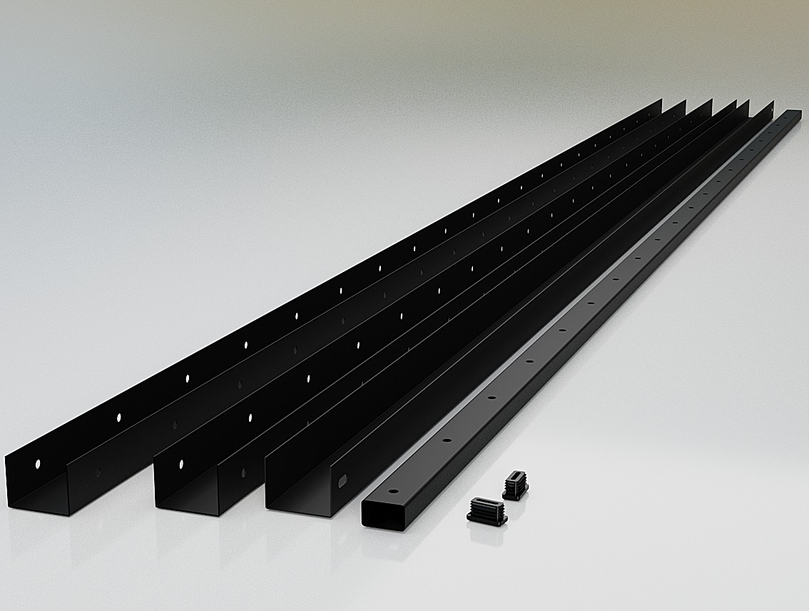 Louvered Fence Frames