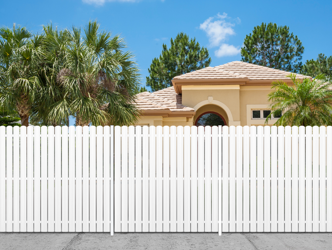 High-grade Picket Fence White